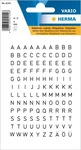 Herma 4154, Herma Buchstaben-Sticker A-Z, Folie schwarz, 5 mm hoch