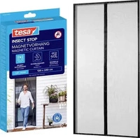 Tesa 55394-00001-00, tesa Fliegengitter Insect Stop Magnetvorhang anthrazit 1,2 x 2,4