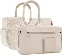 Reisenthel OS1042, reisenthel Einkaufskorb loopshopper M Kunstfaser teddy sand