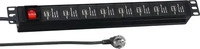 EFB Elektronik EK631USB.1, EFB Elektronik 19"1HE Steckdosenl. 16x USB A mit...