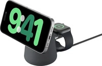 Belkin WIZ027VFH36, Belkin BoostCharge Pro Kabellose 2-in-1-Ladestation mit Qi2 (15W)