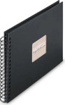 Hama 00009834, hama Fotoalbum Fine Art neutral 28,0 x 24,0 cm, 50 schwarze Seiten