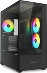 Sharkoon SK6 ARGB (schwarz, Tempered Glass x 2)