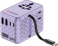 Verbatim 30193, VERBATIM CHARGE 'N' TRAVEL 100W UNIVERSAL TRAVEL ADAPTER WITH