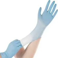 Hygostar 261081, HYGOSTAR unisex Einmalhandschuhe SAFE SUPER STRETCH blau...