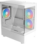 AeroCool ACCM-ES09533.21, Aerocool Viewport Mini-G-WT-v4 ARGB (wei&szlig;, Tempered...