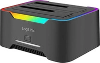 LogiLink QP0036, LogiLink Dockingstation Quickport USB 3.2 2-Port f&uuml;r 2,5/3,5...