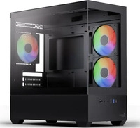 AeroCool ACCS-PN04033.11, Aerocool P300D-G-BK-v1 (schwarz, Tempered Glass x 2)