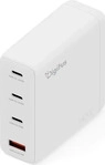 Digitus DA-10305, Digitus USB-Ladeger&auml;t GaN 140W, 3x USB-C, 1x USB-A weiss