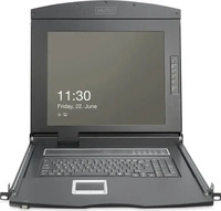 Digitus DS-72221-3GE, Digitus Modulare Konsole 19"HD LCD,16-port VGA KVM Deutsch