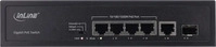 InLine 32305R, InLine PoE+ Gigabit Netzwerk Switch 5 Port (4x PoE+), 1xSFP,...