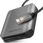 Axagon CRE-S3, Axagon CRE-S3 Externer Kartenleser USB-A 3.2 Gen 1, 3-Slot,