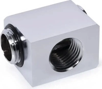 Alphacool 17584, Alphacool Low Profile ES L-Verbinder drehbar G1/4 AG auf G1/4...