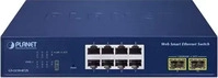 Planet GS-2210-8T2S, Planet GS-2210-8T2S 8-Port + 2-Port 1000X SFP Web Smart...