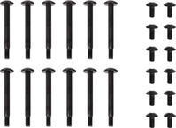 Alphacool 24848, Alphacool Radiatorschraube 12x M3x30mm/M3x5mm Grau Kreuzschlitz