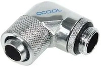 Alphacool 62367, Alphacool HF 13/10 Anschraubt&uuml;lle 90&deg; drehbar G1/4 - Chrome