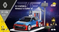 Cobi COBI-24682, COBI EV Station & Renault 5 Turbo 3E (Ma&szlig;stab 1:35)
