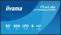 iiyama LH5066UHSB-B1AG, 50" (127,00cm) iiyama ProLite LH5066UHSB-B1AG schwarz