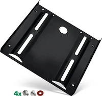 InLine 39950S, InLine HDD-/SSD-Einbaurahmen, 2,5" auf 3,5", mit Einbauschrauben,