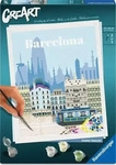 Ravensburger 12023110, Ravensburger CreArt - Farbenfrohes Barcelona