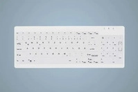 Contour AK-C7012F-U1-W/CH, Contour ACTIVE KEY Hygiene Compact Ultraflat Keyboard
