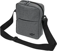 WEDO 59350512, WEDO Umh&auml;ngetasche Little Messenger Bag COLLEGE Kunstfaser grau