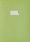 Herma 5538, HERMA Heftumschlag glatt grasgr&uuml;n Papier DIN A4