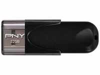 PNY FD32GATT4-EF, 32 GB PNY Attache 4 schwarz USB 2.0, Art# 8625714