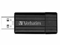 Verbatim 49071, 128 GB Verbatim Store 'n' Go PinStripe schwarz USB 2.0, Art#...