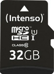 Intenso 3433480, 32 GB Intenso Professional Performance microSDHC Class 10 U1 Retail