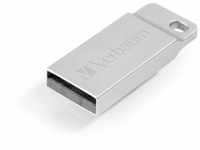 Verbatim 98750, 64 GB Verbatim Metal Executive silber USB 2.0, Art# 8646906