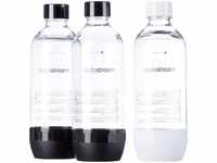 SodaStream 2260525, SodaStream Wasserflasche STANDARD, Kunstoff, multi, 3er Pack (3x1