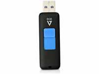 V7 VF38GAR-3E, 8 GB V7 Slider schwarz USB 3.0, Art# 8661943