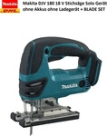 Makita DJV182Z, Makita Akku-Stichs&auml;ge DJV180Z ohne Akku