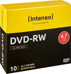 Intenso 4201632, Intenso DVD-RW 4.7 GB wiederbeschreibbar 10er Slimcase...