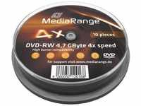 MediaRange MR450, MediaRange DVD-RW 4.7GB 4x (10) CB, Art# 8764420