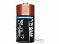 Duracell 123106, Duracell Ultra 123 CR123A Lithium Batterie 3.0 V 1er Pack, Art#