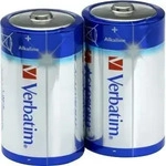 Verbatim 49923, Verbatim Batterie Alkaline D 2er