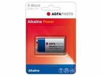 AGFAPHOTO 110-802596, AGFAPHOTO Alkaline Power 6LR61 Alkaline E Block Batterie...