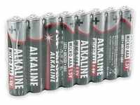 ANSMANN 5015360, ANSMANN Red-Line LR03 Alkaline AAA Micro Batterie 1.5 V 8er Pack,