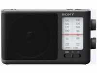 Sony ICF506.CED, Sony ICF-506 MW/UKW Radio schwarz analoge Sendersuche, Art#...