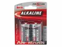 ANSMANN 1513-0000, ANSMANN Red-Line LR14 Alkaline C Baby Batterie 1.5 V 2er...