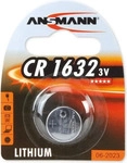 ANSMANN 1516-0004, ANSMANN CR1632 Lithium Knopfzellen Batterie 3.0 V 1er Pack