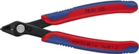 Knipex 4000810592, Elektron.Seitenschneider br&uuml;n. o.Klemme L.125mm spitz KNIPEX