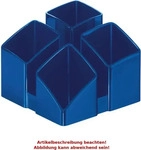 HAN 17450-23, HAN Stiftehalter SCALA transparent Polystyrol 4 F&auml;cher 12,5 x 12,5 x