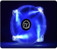 Thermaltake CL-F016-PL20BU-A, Thermaltake Pure 20 LED 200x200x25mm 800 U/min 28 dB(A)