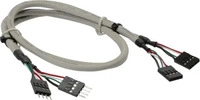 InLine 33440J, InLine Verl&auml;ngerung f&uuml;r USB 2.0 9pol Buchse (33440J)