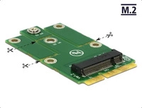 Delock 62654, Delock Adapter miniPCIe > M.2 NGFF