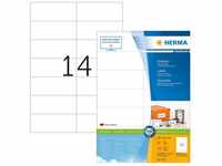 Herma 4674, Herma 4674 Premium Universal-Etiketten 10.5x3.7 cm (100 Blatt (1400
