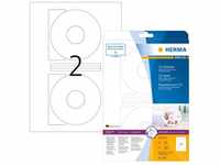 Herma 5079, Herma 5079 CD-Etiketten 1.6x1.6 cm (25 Blatt (50 Etiketten)), Art#
